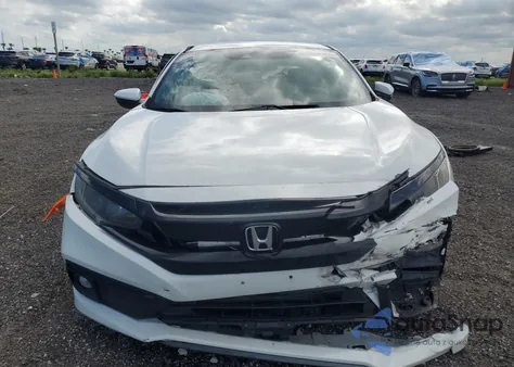 2019 Honda Civic Sport из США, поврежденный, VIN 2HGFC2F88KH507593